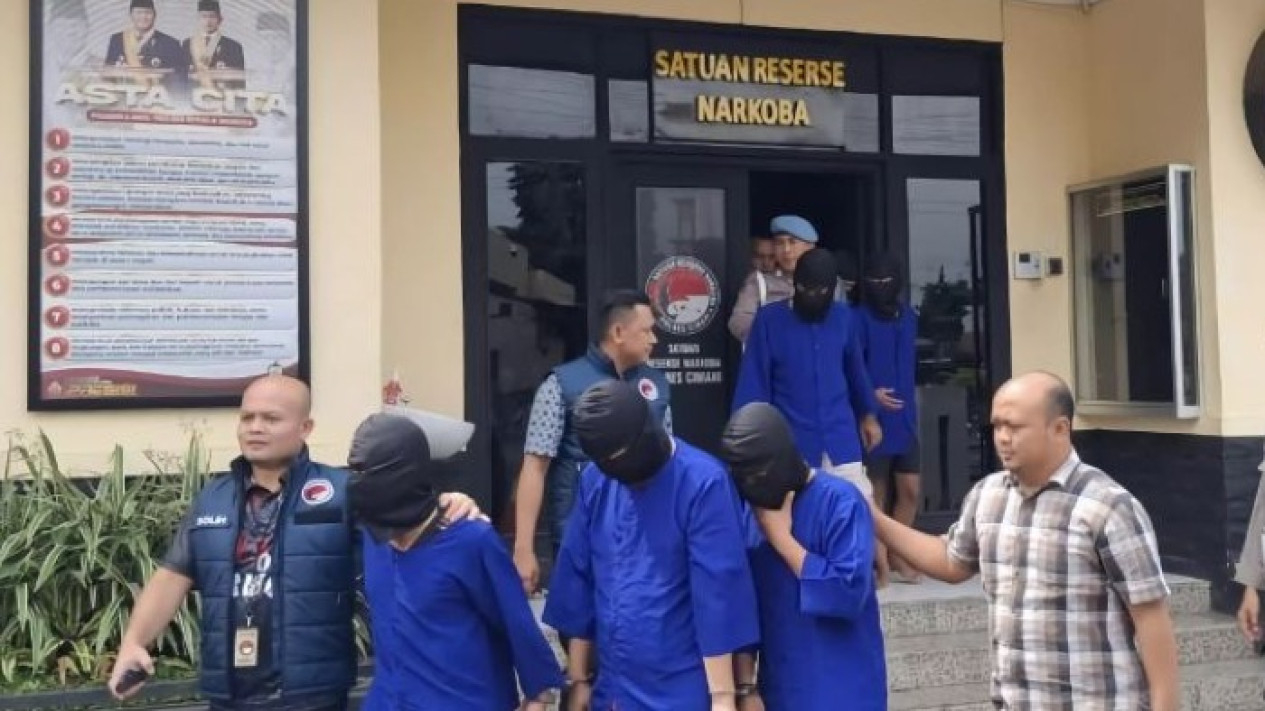 Ketua Bawaslu KBB ditangkap saat pesta sabu-sabu.