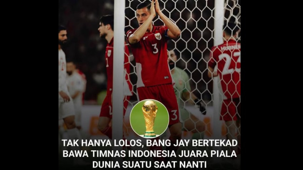 Jay Idzes percaya Timnas Indonesia bisa juara dunia