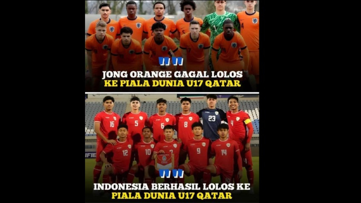 Belanda U-17 gagal, netizen Indonesia ramai bersuara