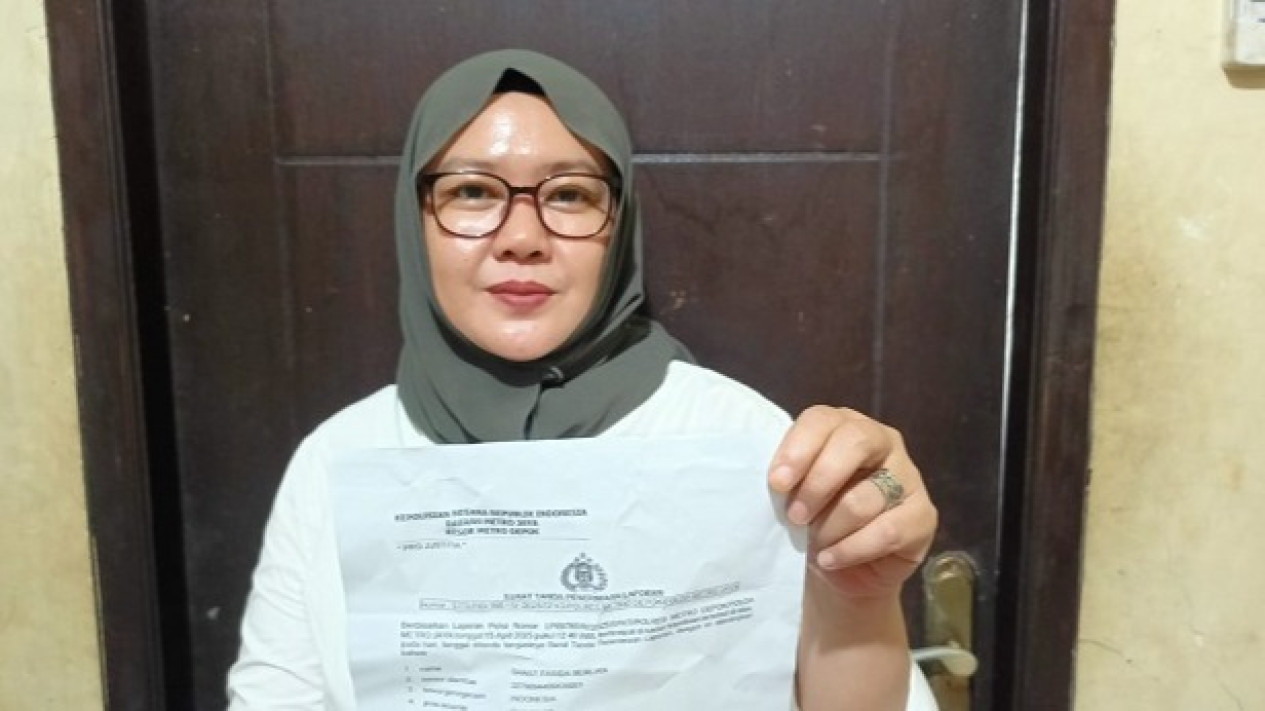 Eks anggota DPRD Depok, Sahat Farida lapor polisi