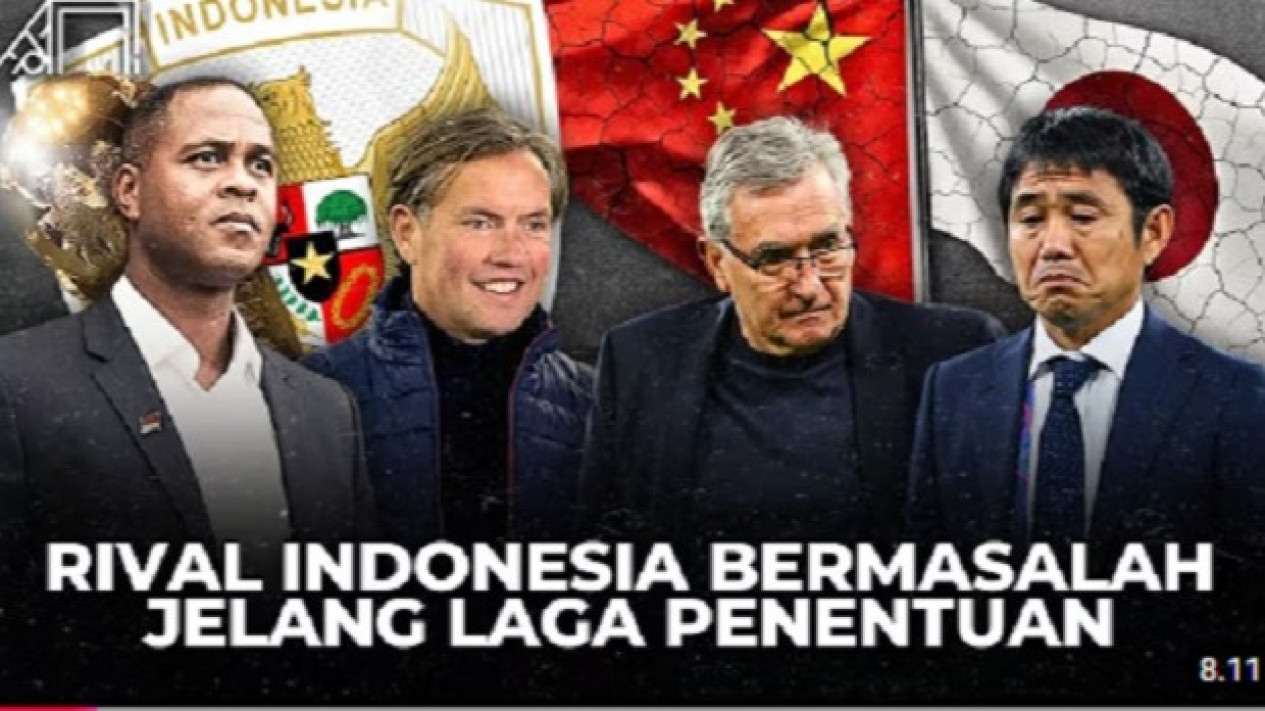 China dan Jepang jelang kontra Timnas Indonesia