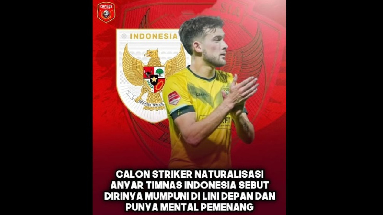 Dean Zandbergen siap bela Timnas Indonesia