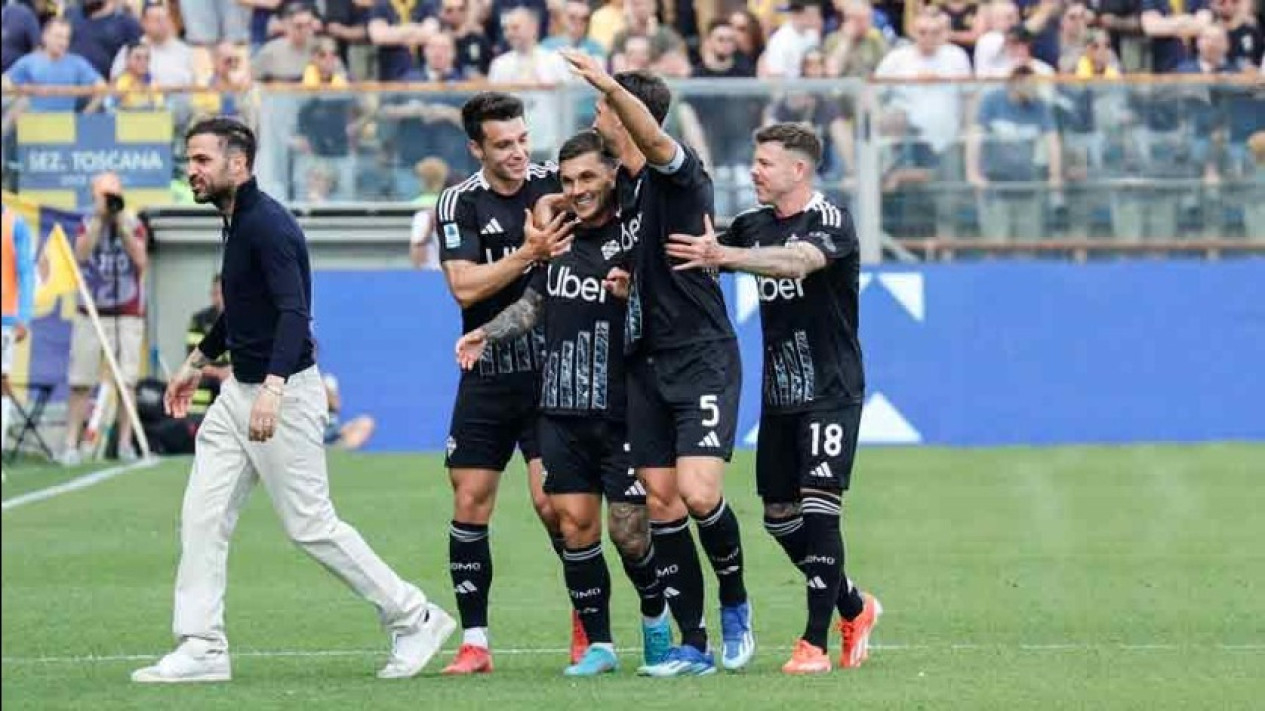 Como mendekati zona Eropa setelah kalahkan Parma 1-0.