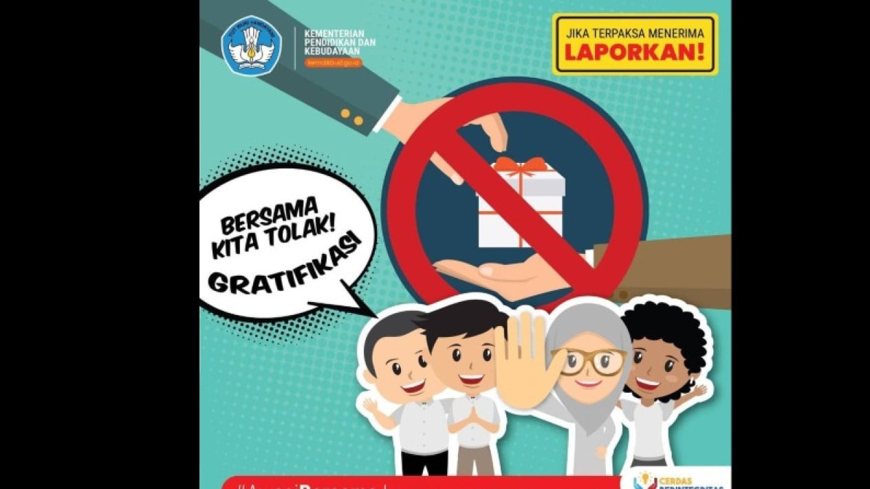 Hadiah guru bisa jadi gratifikasi