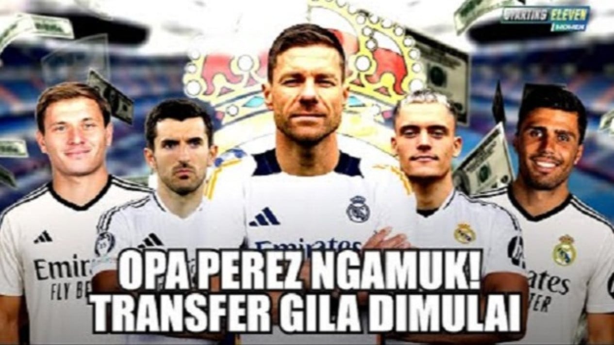 Rencana gila Real Madrid bangkit dari keterpurukan