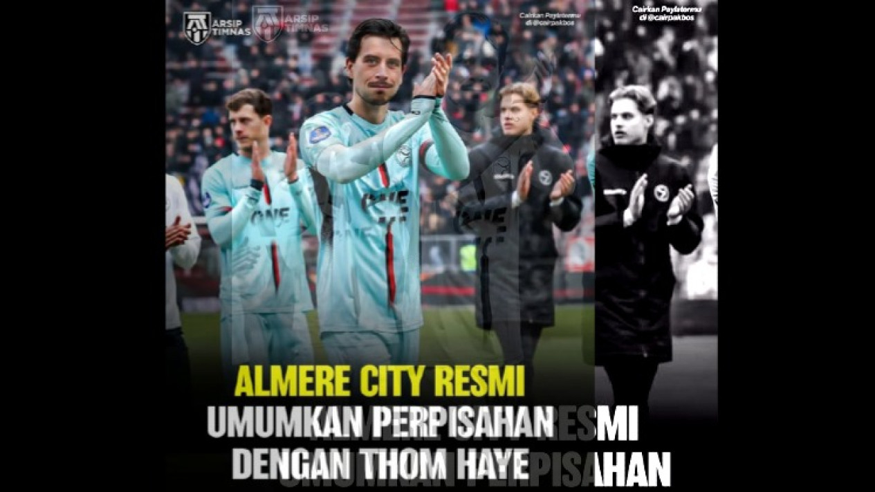 Almere City FC lepas 7 pemain utama musim ini