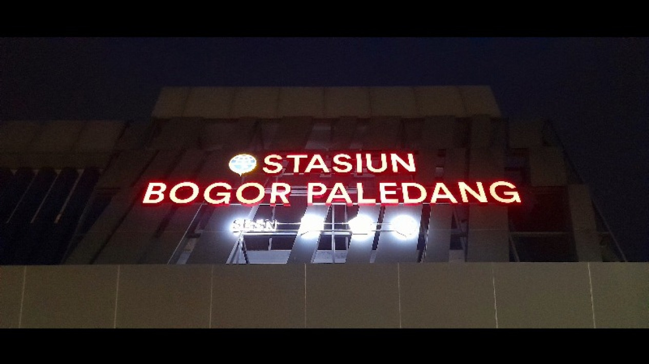 Stasiun Bogor Paledang, Kota Bogor, Jawa Barat.