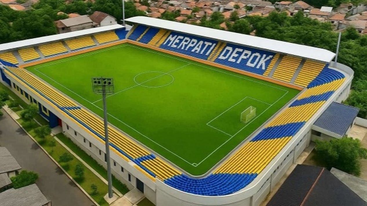 Stadion Merpati markas utama Persikad Depok