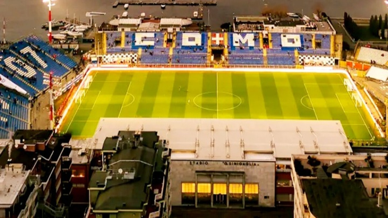 Stadion Giuseppe Sinigaglia.