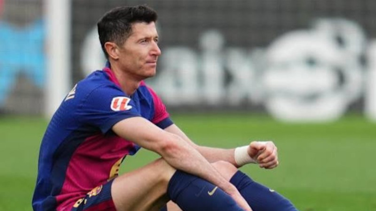 Potret Robert Lewandowski