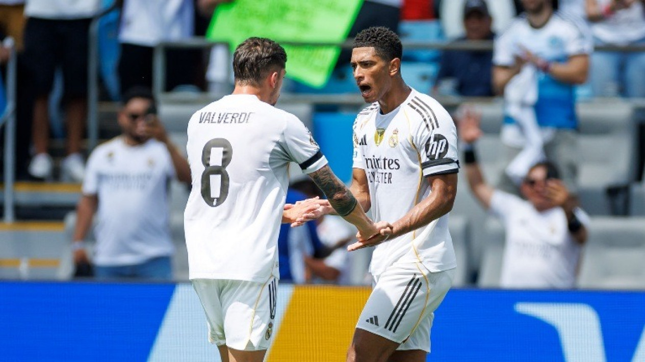 Real Madrid akan jumpa RB Salzburg.