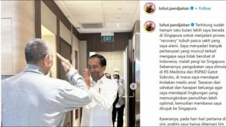 Presiden Jokowi Ungkap Kondisi Menteri Luhut Semakin Membaik Setelah Kunjungan ke Singapura