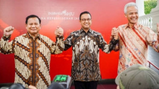 Ngeri, Prabowo Gibran Bertengger di Posisi Teratas Hasil Quick Count, Anies Kedua Ganjar Terbawah