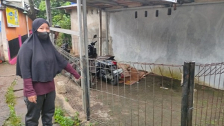 TKP curanmor yang beraksi menggunakan pistol di Cilangkap, Depok TKP curanmor yang beraksi menggunakan pistol di Cilangkap, Depok