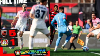 Debut Erik ten Hag di Leverkusen Berujung Mimpi Buruk: Dibantai Junior Flamengo 1-5