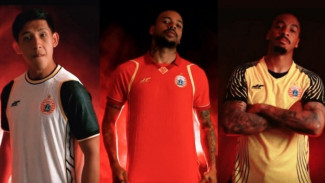 Persija Perkenalkan Tiga Varian Jersey Musim 2025/26, Versi Player Issue Berteknologi Voltknit