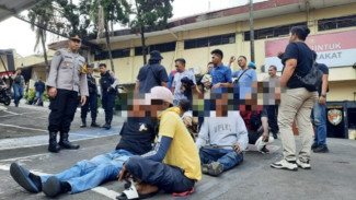 Polisi Gulung 7 Matel yang Kerap Berulah di Depok