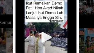 Ada ada Saja, Demo Pati Membara, Pasangan Pengantin Ini Malah Foto foto Nikah, Ikut Ramaikan Demo Pati!!