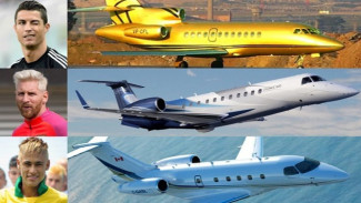 Daftar Jet Pribadi 6 Pemain Bola Top Dunia, Siapa Paling Mahal?