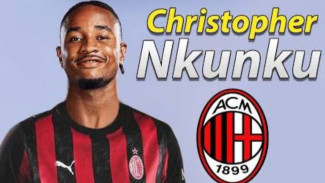 Fiks, Christopher Nkunku Berseragam AC Milan dengan Nomor Punggung 18, Kontrak Sampai 2030
