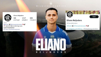 Eliano Reijnders Usai Dipinang Persib Bandung, Sematkan Ini di Bio Medsos
