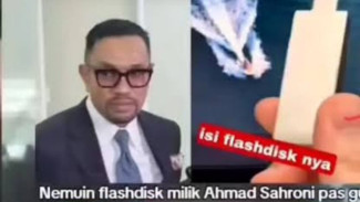 Isu Isi Flashdisk Milik Sahroni Makin Liar, Fraksi NasDem Akhirnya Bilang Begini