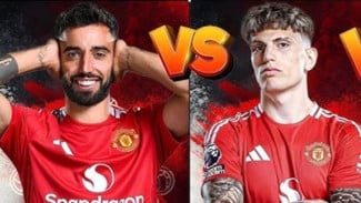 Pengakuan Jujur Bruno Fernandes soal Garnacho di Manchester United: Dia Bagus, Tapi.....