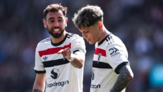 Giliran Kapten Manchester United Bruno Fernandes Bicara soal Kelakuan Garnacho: Dia Memang...