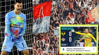 Tampil Ciamik Jaga Gawang Cremonese, Foto Emil Audero Jadi Sampul Video YouTube Serie A