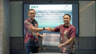 CKB Logistics Pasang PLTS Atap di Samarinda, Emisi Karbon Bisa Turun 61 Ton per Tahun