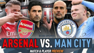 Liga Inggris: Duel Sengit Dua Kandidat Juara, Arsenal Bakal Menjamu Man City di Emirates Stadium