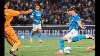 Napoli Menang Dramatis 3-2 atas Pisa, Rekor Sempurna Conte di Serie A Terjaga