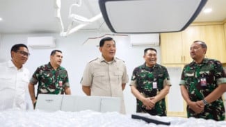 Hore, Wartawan Bisa Berobat Gratis di RSPPN Walau Tanpa BPJS, Menhan: Ini Hadiah dari Bapak Presiden