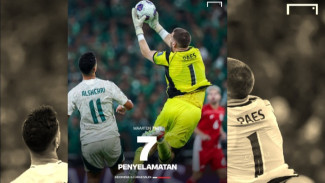 Pujian Mengalir Deras untuk Maarten Paes, Warganet Sebut Layak Jadi Man of The Match