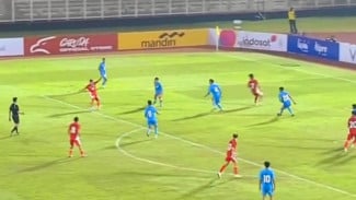 Hasil Timnas Indonesia U23 vs India U23 di Stadion Madya, Garuda Muda Kalah