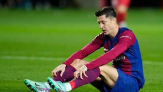 Lewandowski Cedera Jelang Laga El Clasico, Hansi Flick Pusing Carai Pengganti?
