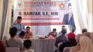 Sosialisasi RSSG, Hamzah Ketua Komisi B DPRD Depok Bawa Pesan Wali Kota: Jangan Ada Anak Putus Sekolah
