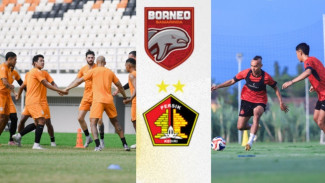 Susunan Pemain Borneo FC vs Persik Kediri di BRI Super League, Kick-off 15.30 WIB