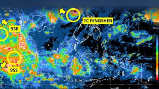 Siklon Tropis Fengshen Picu Cuaca Ekstrem di Sulawesi Utara hingga 26 Oktober, BMKG Keluarkan Peringatan Dini
