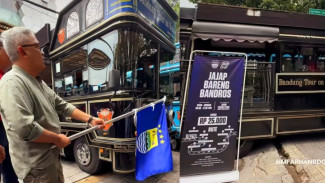 Rute, Harga, dan Jam Operasional JaJap Bareng Bandros, Telusur Lokasi Bersejarah Persib Bandung