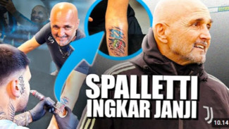 Ironi Spalletti, Pelatih Baru Juventus yang Dicap Penghianat Gegara Tato di Lengan, Apa Gambarnya?
