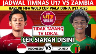 Link Nonton Siaran Langsung Timnas Indonesia U17  vs Zambia, Klik di Sini