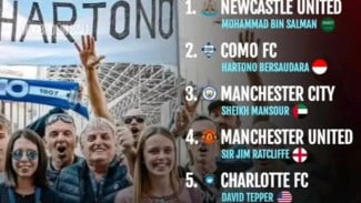 Wow! Bos Djarum Masuk Daftar Pemilik Klub Sepak Bola Terkaya Dunia, Manchester City Lewat