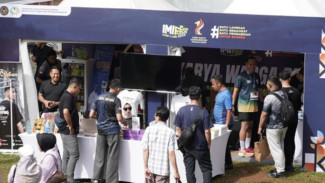 Produk Buatan Napi Lapas Cibinong Jadi Magnet di Ajang Imipas Run 2025