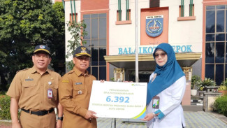 6.392 Pekerja Rentan di Depok Terlindungi Jaminan Kerja