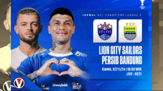 Link Live Streaming Persib vs Lion City Sailors Malam Ini: Penentu Lolos ke 16 Besar ACL 2