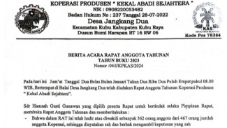Terbongkar, Diduga Pengurus Koperasi Kekal Abadi Sejahtera Masih ada Hubungan Keluarga