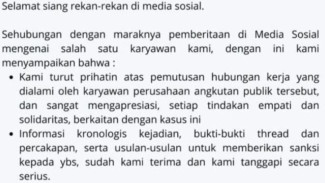 Buntut Tuding Satpam Stasiun Lalai, Anita ‘Tumbler’ Dipecat dari Tempat Kerja