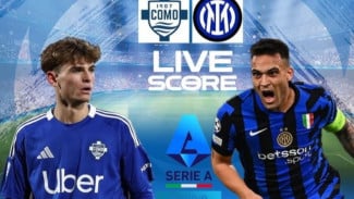 Prediksi Susunan Pemain Inter Milan vs Como 1907, Apakah Sang Kuda Hitam Serie Bakal Bikin Kejutan?