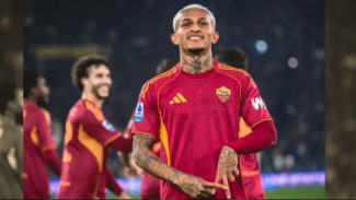 Gol Wesley Franca Antar AS Roma Tekuk Como 1-0, Kembali Kukuh di Zona Liga Champions